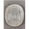 Image 2 : Early 1960's Signed Hoselton Canada Owl Dish- 6" x8" & Arabia Finland Ceramic Wall Tiles