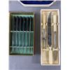 Image 3 : Vintage Lot - Sheffield England Carvers Set, GH Knife Set Made In Canada & SilverPride EPNSA Spoon S