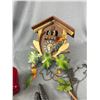 Image 2 : Vintage German Cuckoo Clock & Glass Vegetables