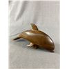 Image 2 : Marble Dolphin & Iron Wood Carved Dolphin