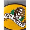 Image 2 : Oval Van Houtte Café Sign. Approx. 22" x 17"