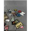 Image 2 : Lot Of Collector Pins, Cloth Patches, Vinyl Velcro Patches & More