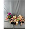 Lot Of Vintage Toys - Barney, Mickey Mouse, Dolls & More