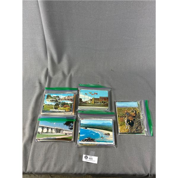 200 Canadian & International New & Used Postcards