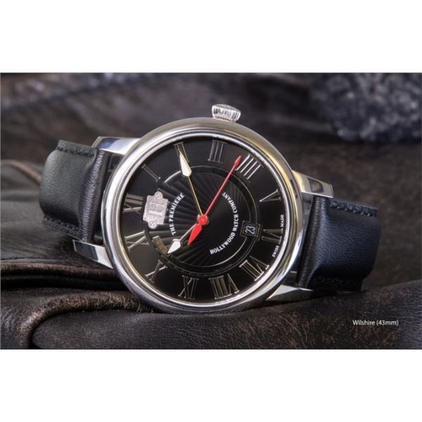 The Premiere Hollywood Watch (Wilshire) 43MM Stainless Steel - Limited Edition