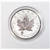 Image 2 : 1-OZ 2016 CANADIAN MAPLE LEAF REVERSE PROOF