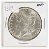 Image 1 : 1897 MORGAN SILVER DOLLAR UNC SILVER COIN