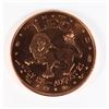 Image 1 : 1-OZ FINE COPPER ROUND LEO