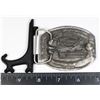 Image 2 : FUNNY FISHING BELT BUCKLE, COMES WITH STAND