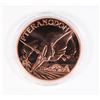 1-OZ FINE COPPER PTERANODON ROUND IN CAPSULE