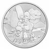 Image 1 : 1-OZ SIMPSON FAMILY 9999 FINE SILVER COIN