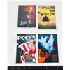 Image 2 : FOUR 4" X 6" MOVIE MINI POSTERS IN FOLDABLE SLEEVE