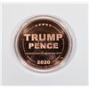 Image 2 : 1-OZ FINE COPPER ORANGE MAN BAD TRUMP THEMED