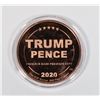 Image 2 : 1-OZ FINE COPPER TRUMP THEME ROUND SPACE FORCE