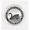 Image 2 : SILVER SWAN-2017 1-OZ PURE SILVER COIN IN