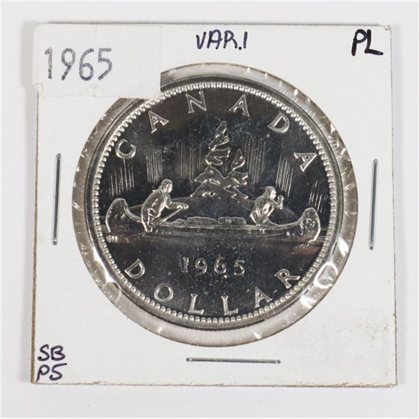 1965 CANADIAN SILVER DOLLAR (PROOF LIKE)