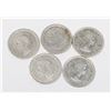 Image 2 : FIVE CANADIAN SILVER DIMES (0.3-OZ SILVER WEIGHT)