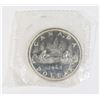 Image 1 : 1965 CANADA SILVER DOLLAR -STILL IN MINT BAG