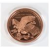 Image 2 : 2-OZ PRESIDENT DONALD J. TRUMP BU COPPER ROUND IN