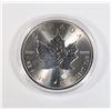 Image 2 : 1-OZ 2019 CANADIAN MAPLE LEAF SILVER COIN