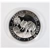 Image 2 : 2-OZ 2017 SOMALIAN ELEPHANT SILVER COIN