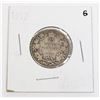 Image 1 : 1912 CANADA 25 CENT SILVER COIN (92.5% SILVER)