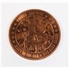 Image 1 : 1-OZ PURE COPPER BITCOIN ROUND