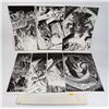 Image 2 : SEVEN ALIENS PLATES, RARE PLUS MINI COMIC