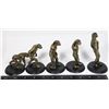 Image 1 : 5PCS PRIMITIVE PEOPLE MODEL SIMULATION APE MAN