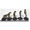 Image 2 : 5PCS PRIMITIVE PEOPLE MODEL SIMULATION APE MAN