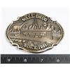 Image 1 : BELT BUCKLE "TED&BILL HUSTEAD'S WALL DRUG