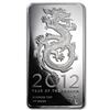 Image 1 : 2012 10-OZ .999 SILVER LUNAR YEAR OF THE DRAGON