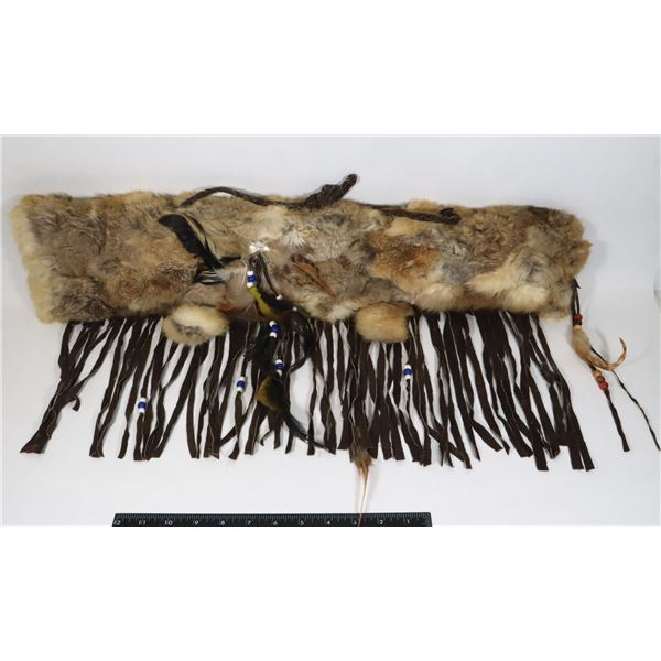 MADE FROM RABBIT FUR INDIGENOUS ARTWORK