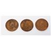 Image 3 : THREE 1916 CANADIAN LARGE PENNIES SOLD WITH