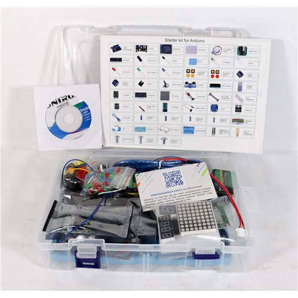 OPEN BOX: STARTER KIT FOR ARDUINO UNKNOWN IF