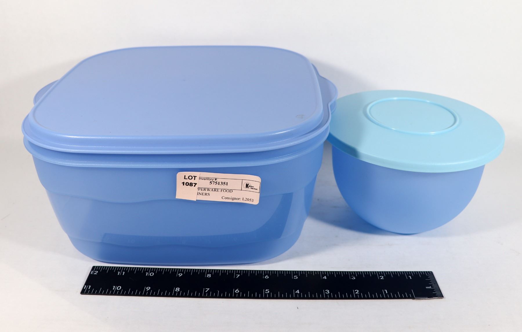 X2 TUPPERWARE FOOD CONTAINERS