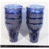 Image 1 : X8 BLUE PLASTIC CUPS