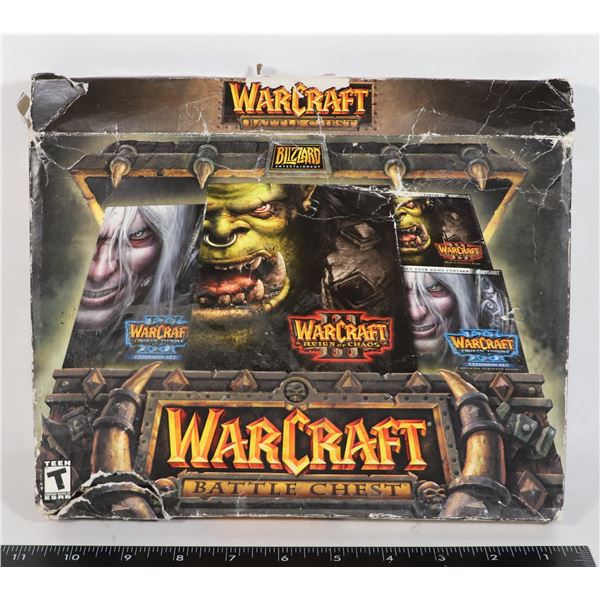 WARCRAFT III BATTLE CHEST PC GAME SET