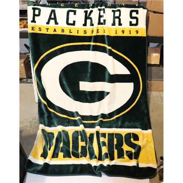 ESTATE GREEN BAY PACKERS THROW BLANKET