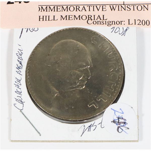 1965 COMMEMORATIVE WINSTON CHURCHILL MEMORIAL