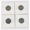 Image 1 : 4 KING GEORGE VI NICKELS 1940, 1950, 1951 & 1952