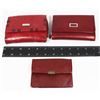 Image 1 : X3 RED WALLETS