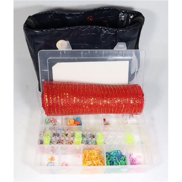 BAG OF CRAFTING SUPPLIES