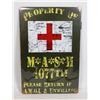 Image 1 : NEW M*A*S*H 4077TH THEME METAL SIGN