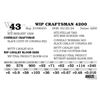 Image 1 : WIP CRAFTSMAN 4200