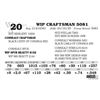 Image 1 : WIP CRAFTSMAN 5081