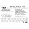 Image 1 : WIP CRAFTSMAN 5096