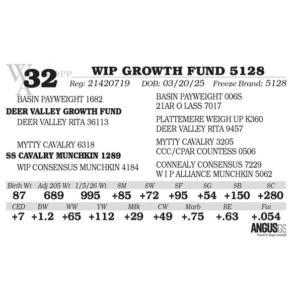 WIP GROWTH FUND 5128