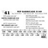 Image 1 : WIP BARRICADE 5149