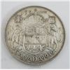 Image 1 : 1949 Canadian Silver 50 Cent Coin